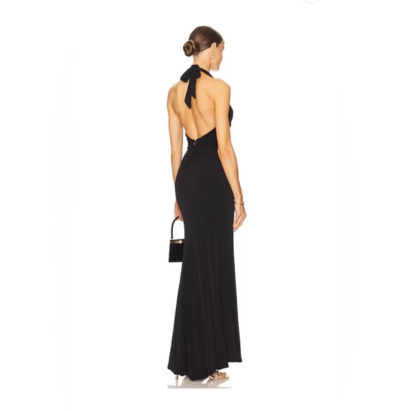 womens dresses linen The Linen A-Line Midi Dress